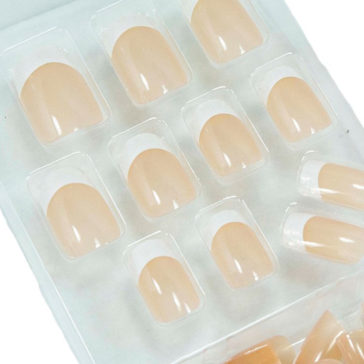 Plain  Nails 12pc